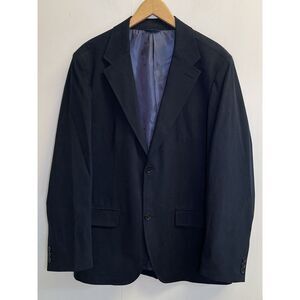 Gap Mens Blazer 40S Blue Stretch Cotton Sports Coat Jacket‎ Lined Striped